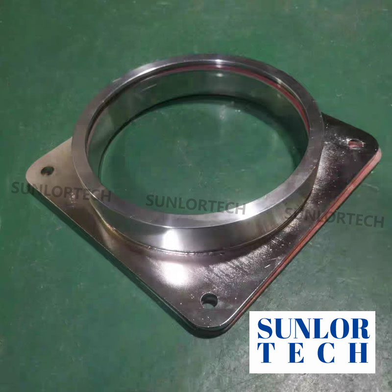 High Temperature Sight Glass for Fire Observation Ports / Peepholes - Borosilicate Viewing Window Thermal Shock Resistant