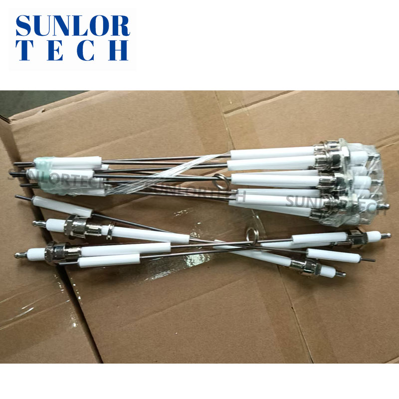 Industrial Burner Parts Ceramic Ignition Electrode for Boiler, Furnace, Heating System