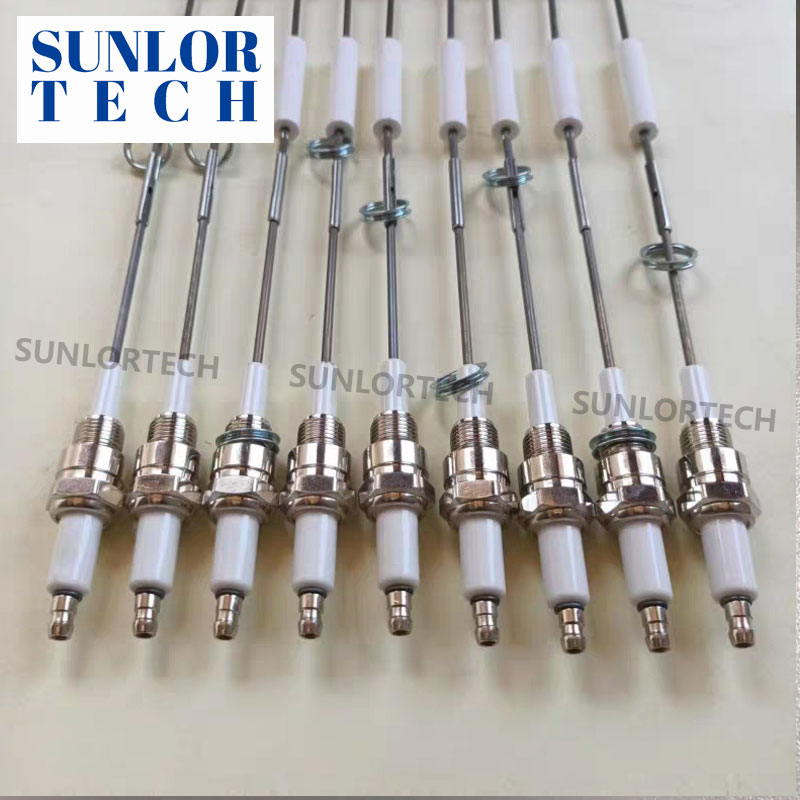 Industrial Burner Parts Ceramic Ignition Electrode for Boiler, Furnace, Heating System