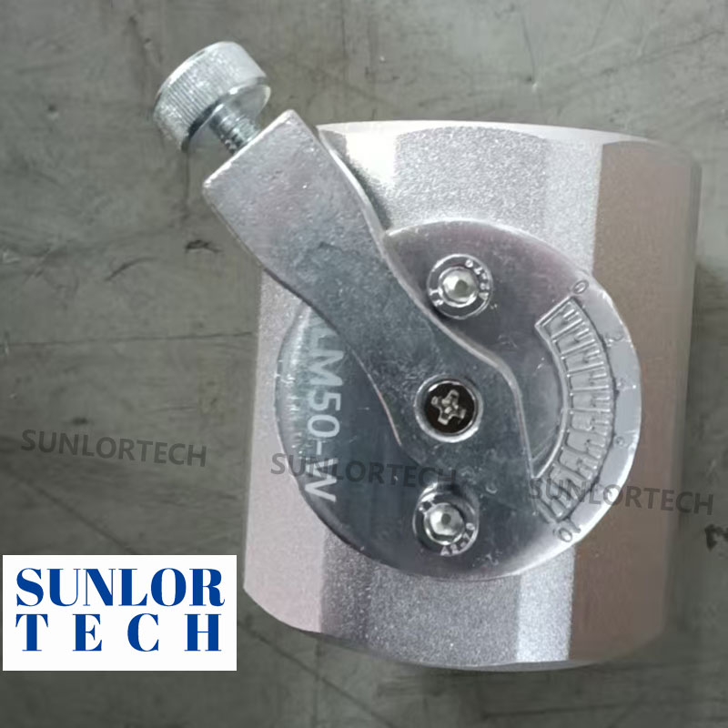 ALM 50 Manual Air Valve 200℃ Hot Air, Clamp-Free Patent, Burner Combustion Control Valve Stainless Steel   Low Leakage