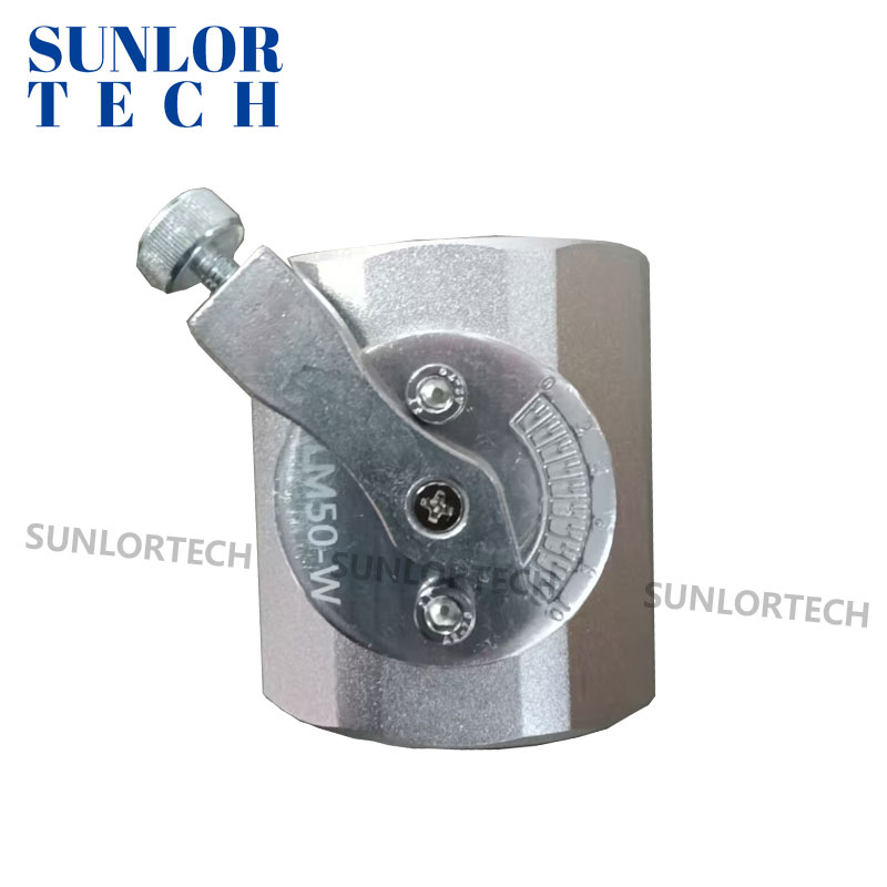 ALM 50 Manual Air Valve 200℃ Hot Air, Clamp-Free Patent, Burner Combustion Control Valve Stainless Steel   Low Leakage