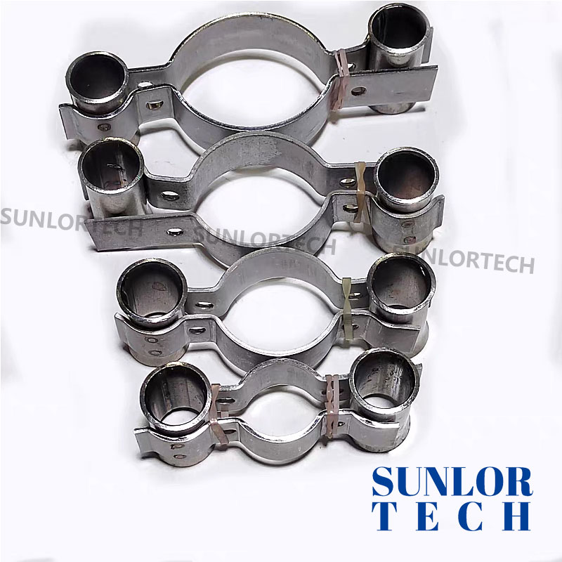 Stainless Steel Ceramic Tube Clamp Clip Bracket for Thermocouple and Heating Element Protection Install the bracket for the electrode