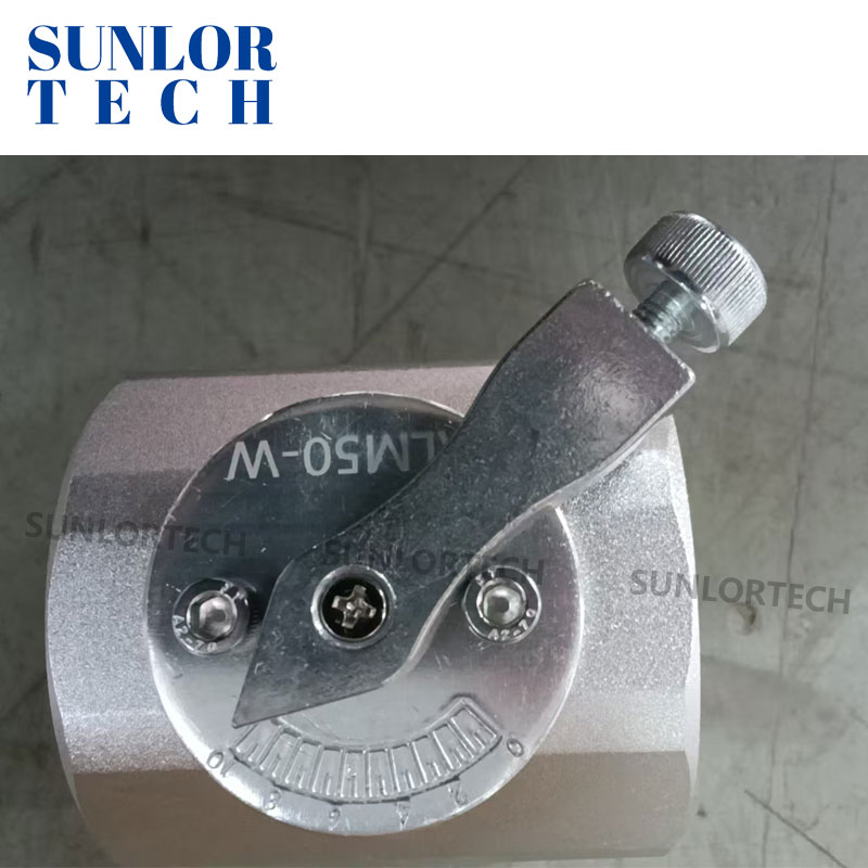 ALM 50 Manual Air Valve 200℃ Hot Air, Clamp-Free Patent, Burner Combustion Control Valve Stainless Steel   Low Leakage